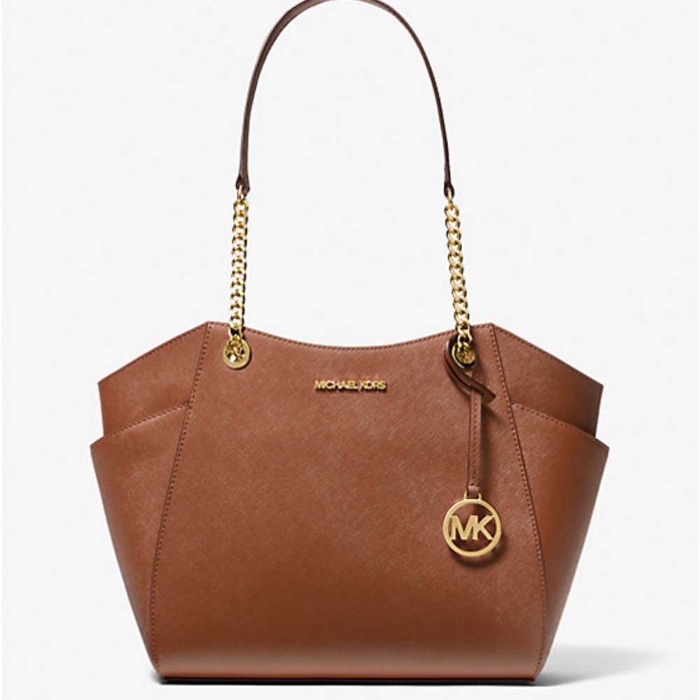 Michael Kors MICHAEL KORS 
Jet Set Large Saffiano Leather Shoulder Tote Bag
NWT - Picture 3 of 16